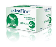Ago Extrafine Gauge 32 4mm 100 Pezzi-1