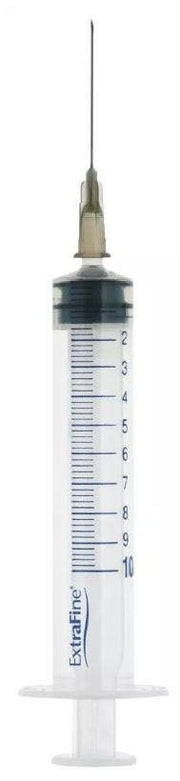 Siringa Extrafine Ipodermica 10ml Ago12 G22-1