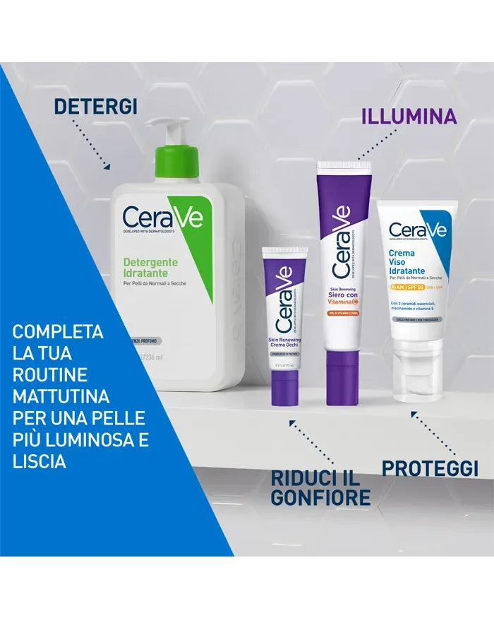 Cerave Skin Renewing Crema Contorno Occhi con Peptidi 15ml