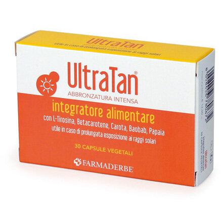 Ultra Tan utile per la pelle all'esposizione solare 30 capsule-2