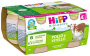 Hipp Bio Omogeneizzato Pollo e Vitello 4 Pezzi da 80 g-1
