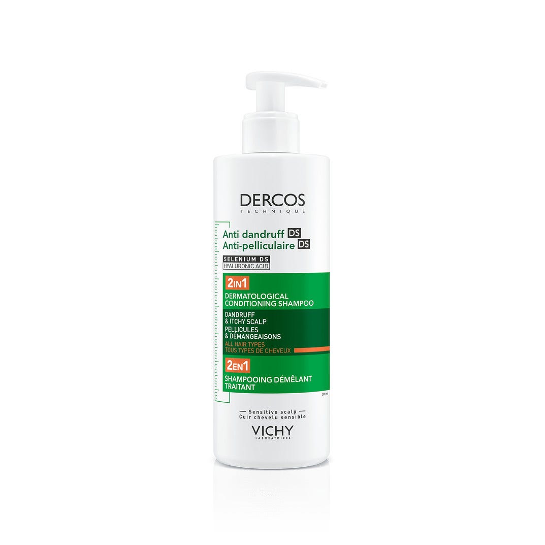 Dercos Technique Anti Dandruff Shampoo 2in1 400 ml-1