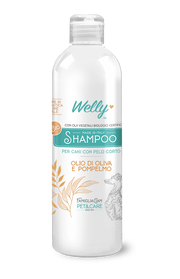 Welly Shampoo Olio Di Oliva E Pompelmo Per Cani Con Pelo Corto 250ml-1