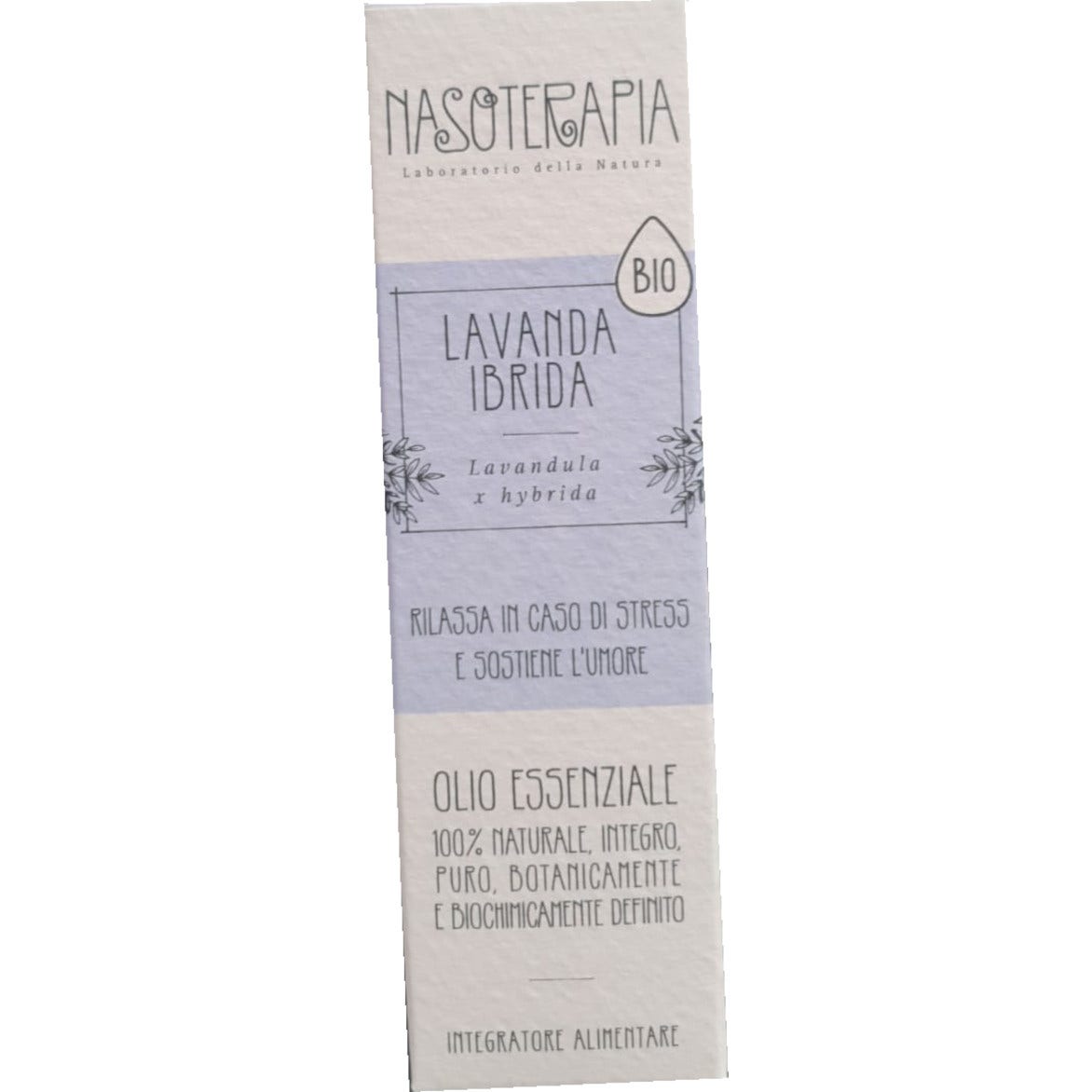 Nasoterapia Olio Essenziale Di Lavanda Ibrida Bio 10ml-1
