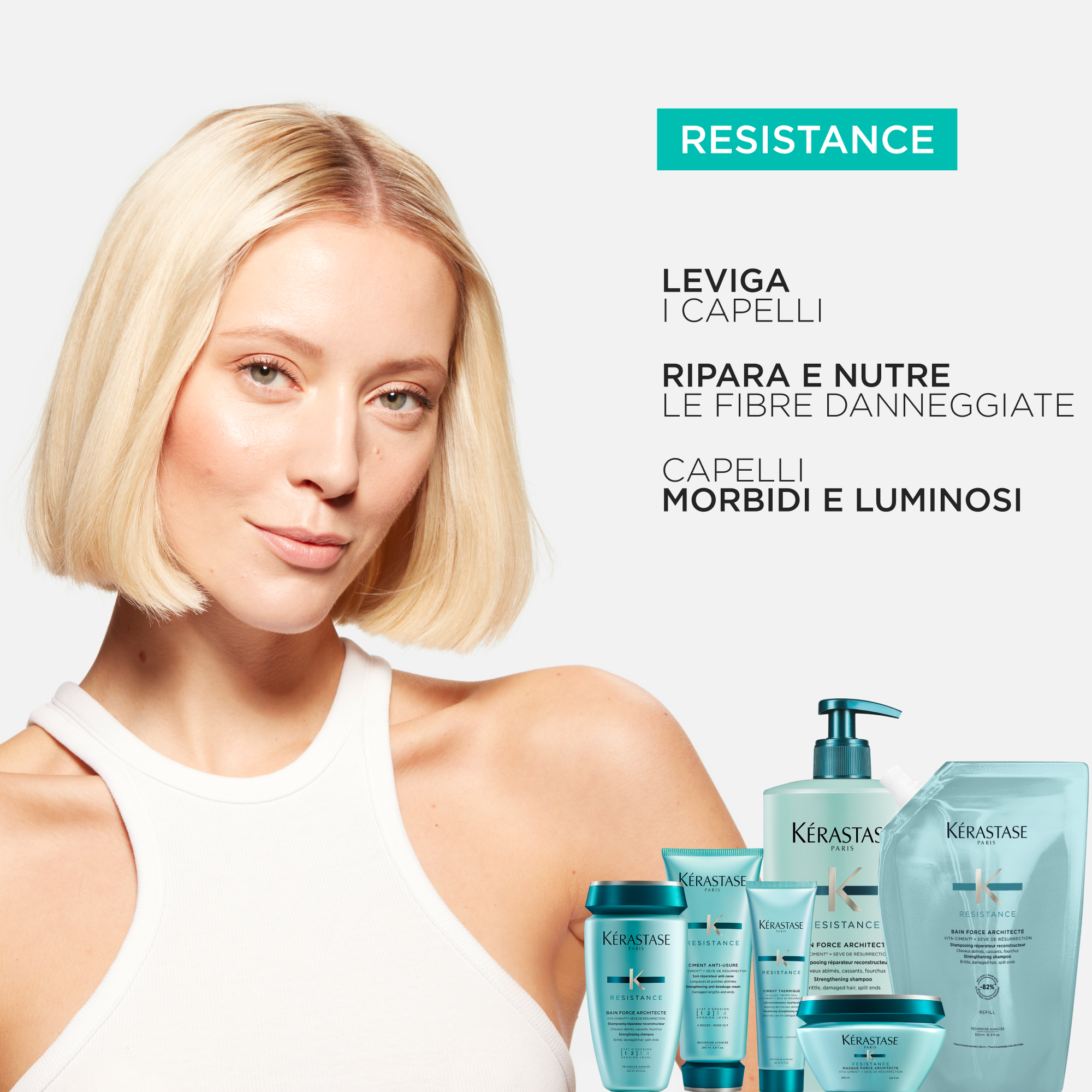 Kérastase Shampoo Bain Force Architecte Refill 500ml