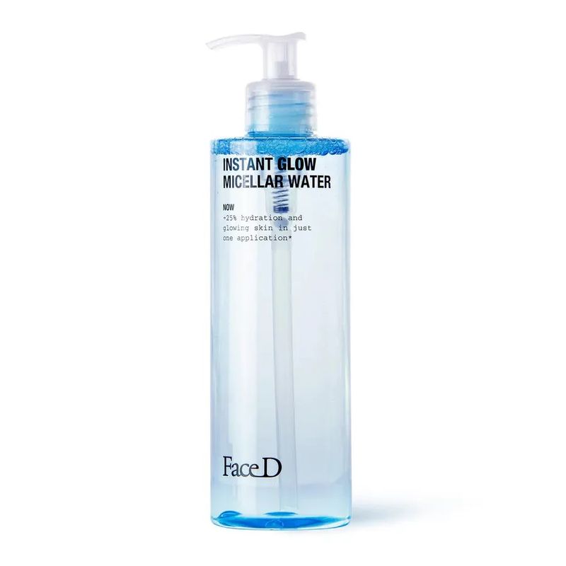 Face D Istant Glow Micellar Water acqua micellare struccante 400ml-1