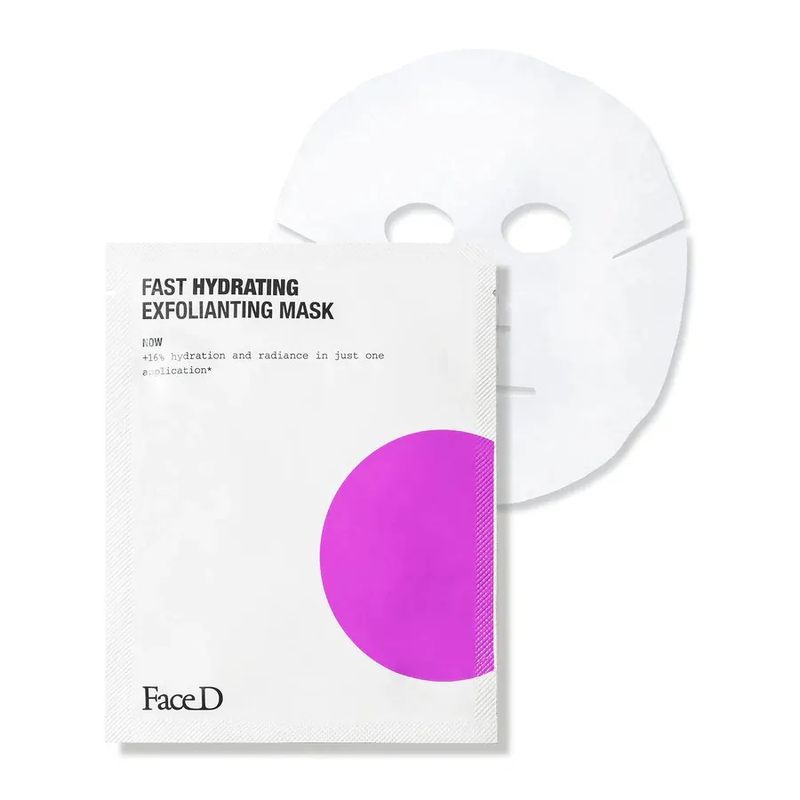 Face D Fast Hydrating Exfolianting Mask maschera viso esfoliante idratante 1 pezzo-1