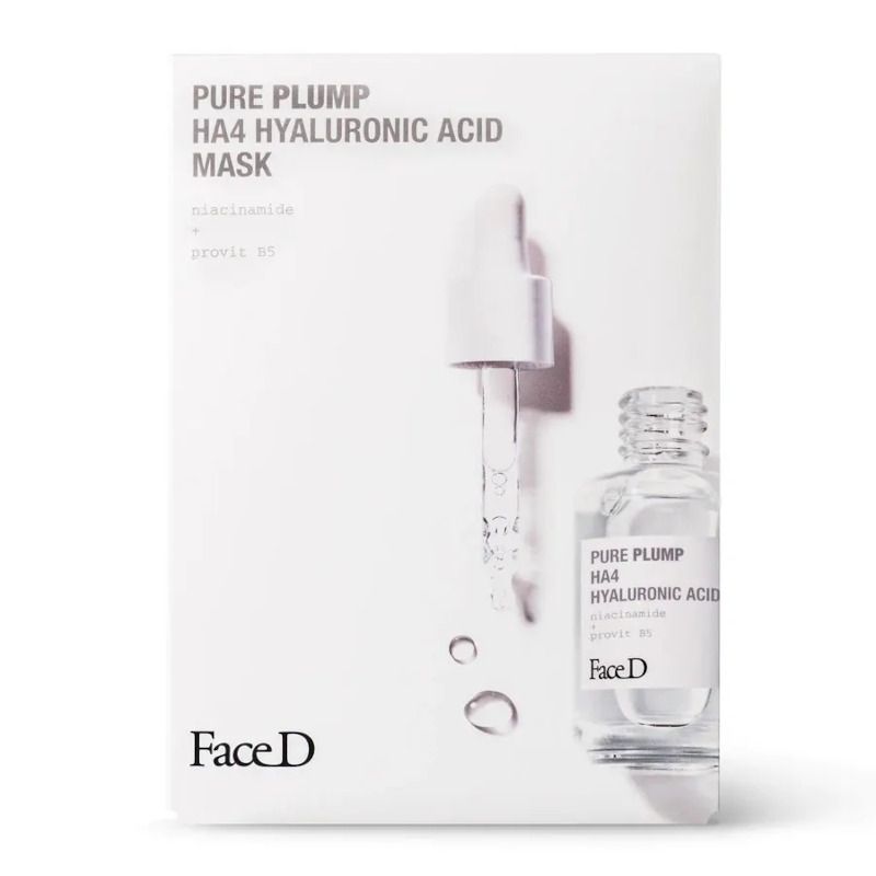 Face D Maschera Viso Pure Plump HA4 Acido Ialuronico-1