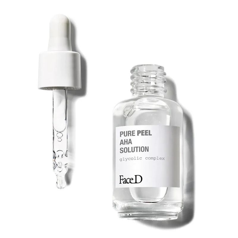 Face D Pure Peel AHA soluzione viso esfoliante 30ml-1