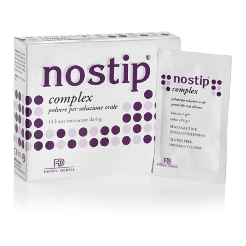 Farma-Derma Nostip Complex lassativo indicato per adulti e bambini 14 bustine-1