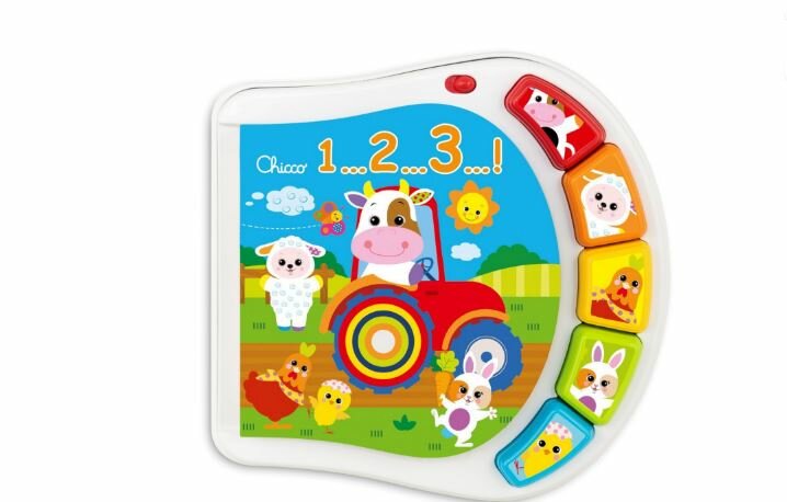 Chicco Baby Senses Counting Farm Gioco Libro fattoria dei numeri 6-36m 1 pezzo-3