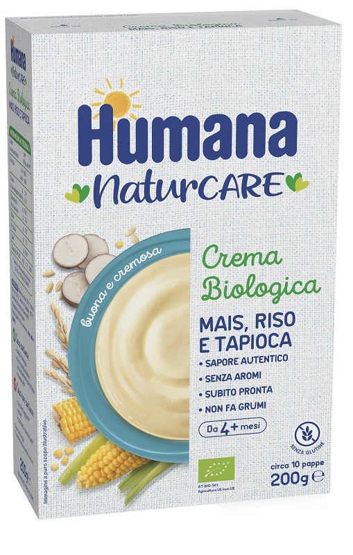 Humana Crema Mais Riso Tapioca Bio 200 g-1