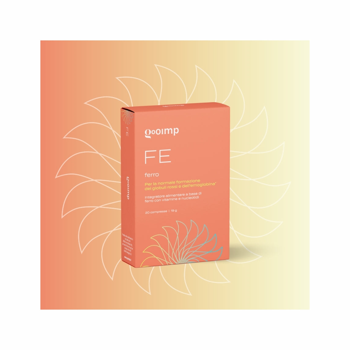 Gooimp Fe integratore di ferro 20 compresse-3