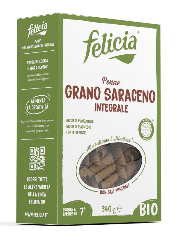 Felicia Bio Seraceno Penne 340g-1