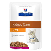 Hill's Prescription Diet K/D Renal Gatto Manzo Bustina 85g-1