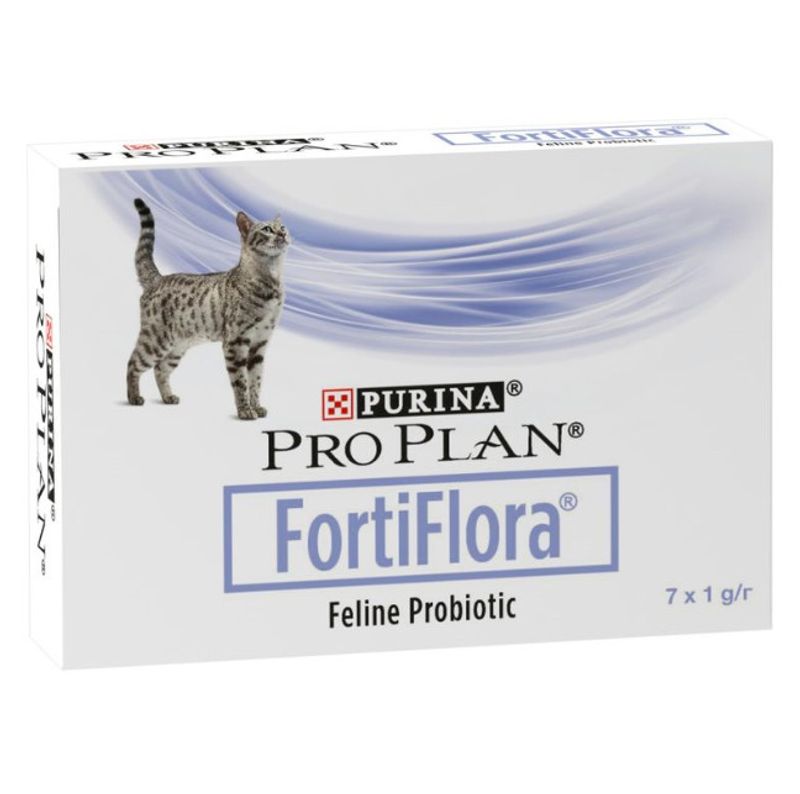 Pro Plan Veterinary Diets FortiFlora Alimento Complementare Per Gatti 7 Buste-1