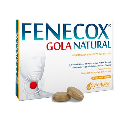 Fenecox Gola Natural Miele Limone 36 Pastiglie-2