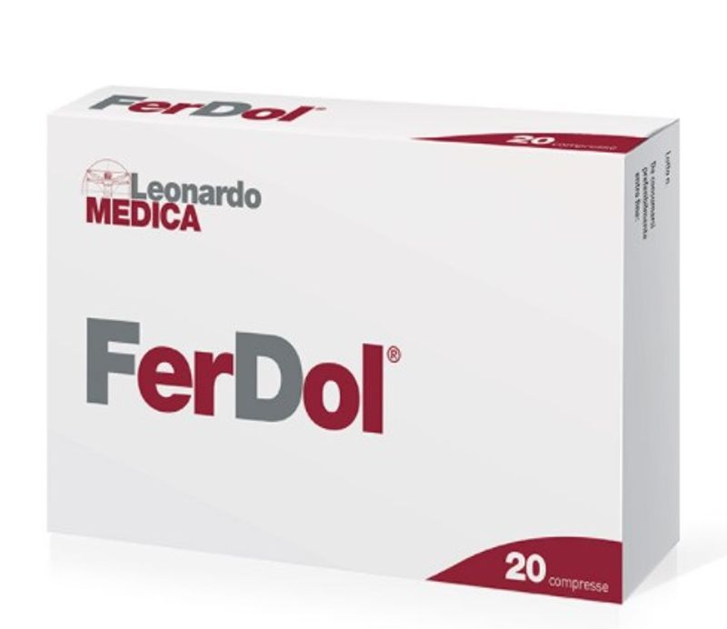 Ferdol per favorire il drenaggio dei liquidi corporei 20 compresse-1