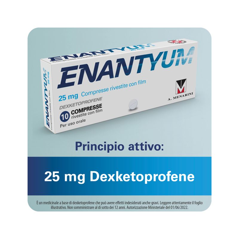 Enantyum 25mg 10 compresse-2