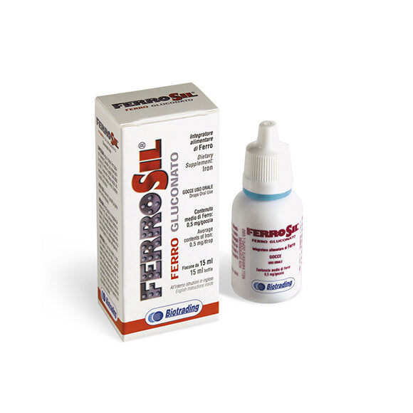 Ferrosil integratore alimentare a base di ferro 15ml-2