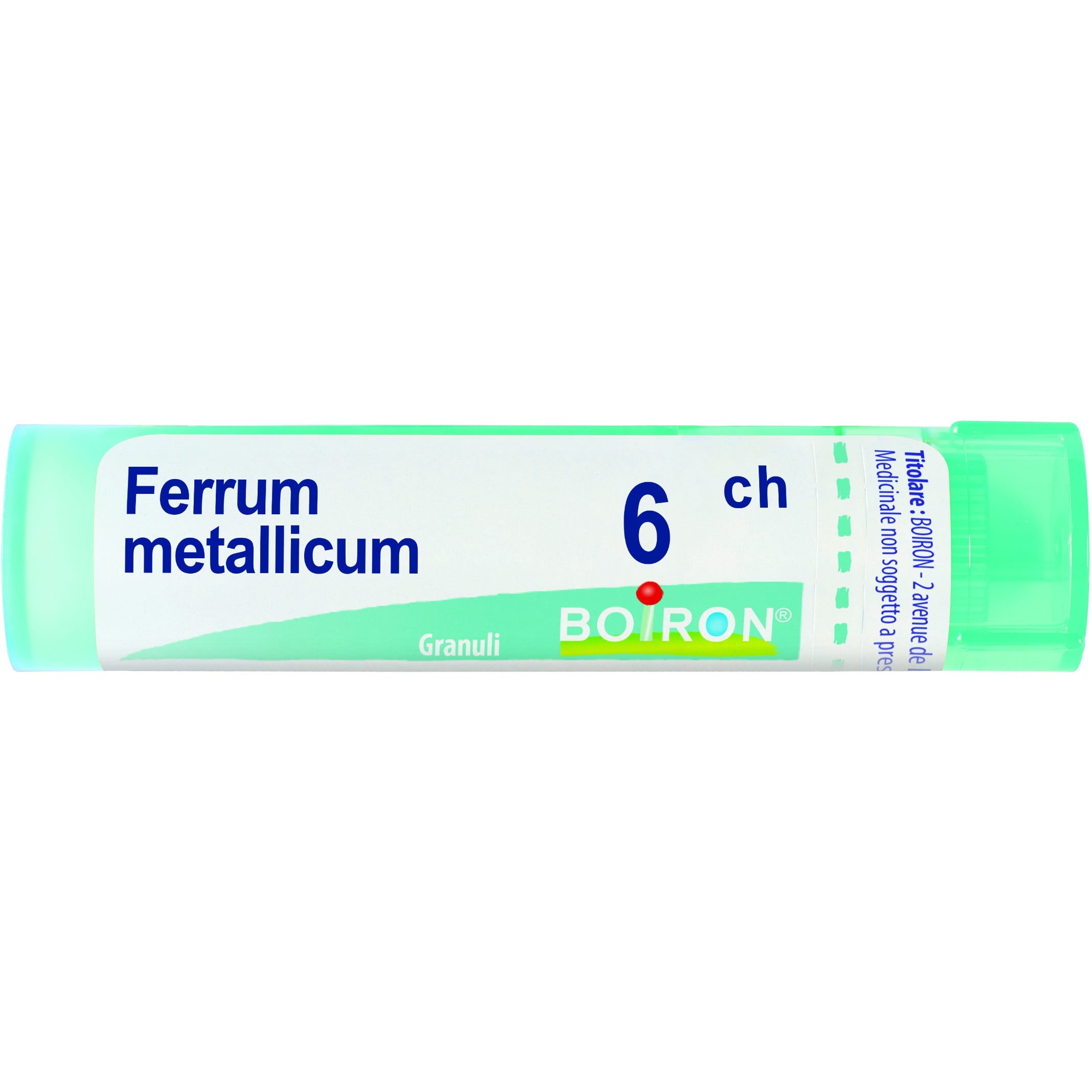 Boiron Ferrum Metallicum 06Ch Tubo 80 Granuli 4g-1