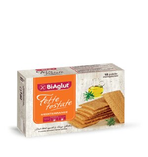Biaglut Fette Tostate Mediterranee Monoporzione Senza Glutine 240gr-2
