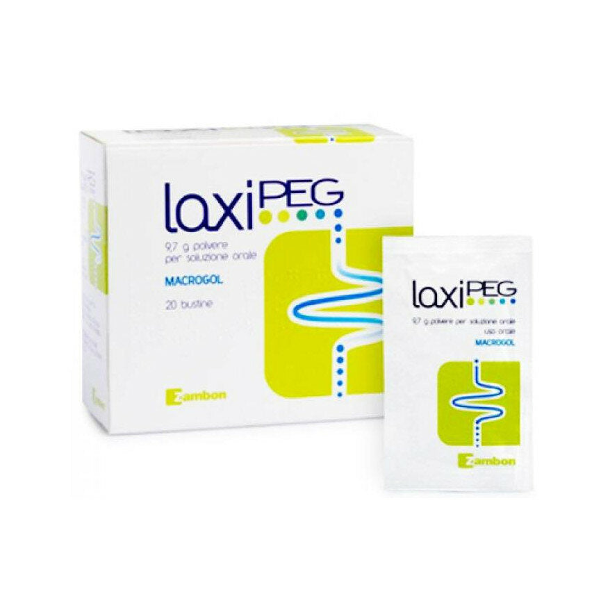 Laxipeg 9,7g polvere orale per stitichezza occasionale 20 bustine-2