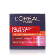L'Oréal Paris Revitalift Laser X3 Giorno SPF20 crema viso antirughe trattamento profondo 50ml-1