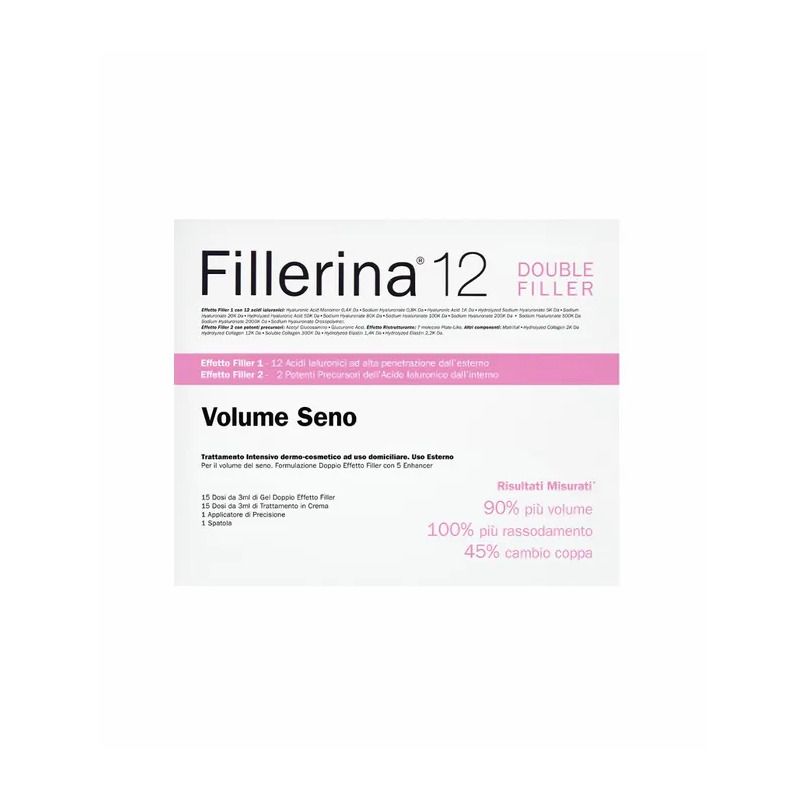 Fillerina 12 Double Filler Volume Seno Grado 3 trattamento intensivo 15 + 15 dosi-1