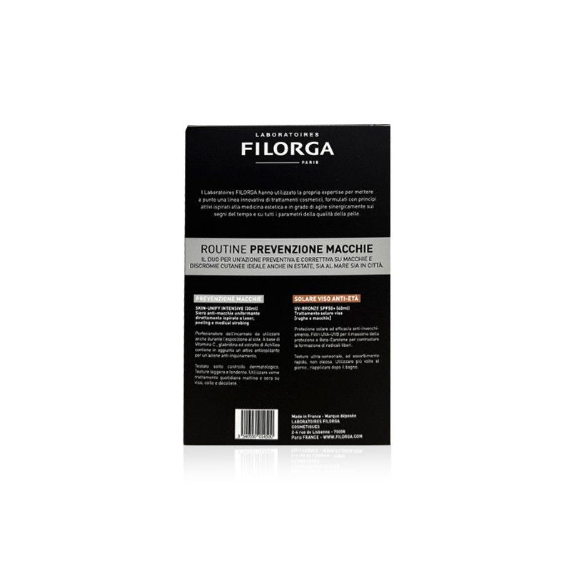 Filorga Cofanetto Uv-Bronze SPF50+ 40ml + Skin-Unify Intensive Siero 30ml-4