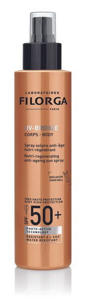 Filorga UV Bronze Body Spray Solare Anti-Età Nutri-Rigenerante SPF50+ 150ml-1