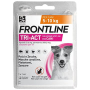 Frontline Tri-Act Spot On antiparassitario per cani 5/10kg 1 pipetta-1
