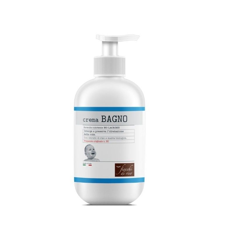 Fiocchi di Riso Crema Bagno Detergente e Idratante bimbi 400ml-1
