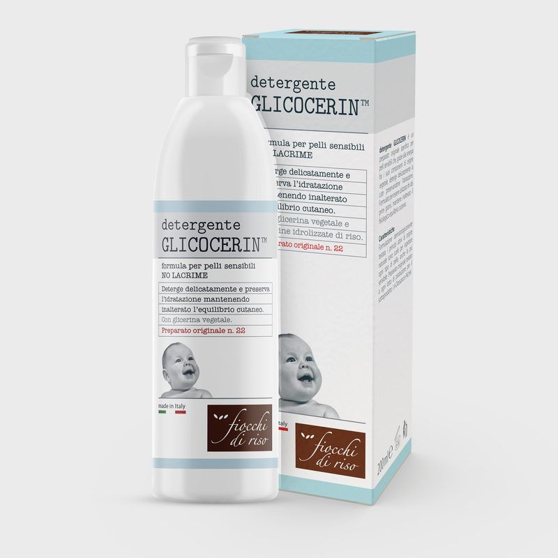 Fiocchi di Riso Glicocerin Detergente delicato 200ml-1