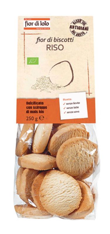 Il Fior di Loto Fior di Biscotti Riso Bio 250g-1