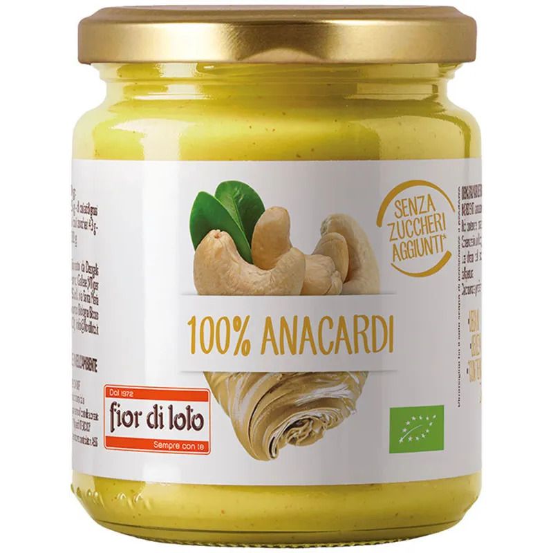 Fior Di Loto Crema 100% Di Anacardi bio 200g-1