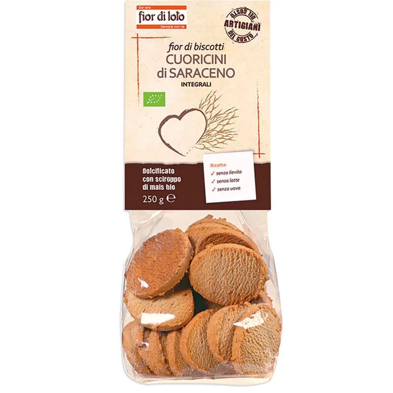 Fior Di Loto Cuoricini Di Grano Saraceno Integrale 250g-1