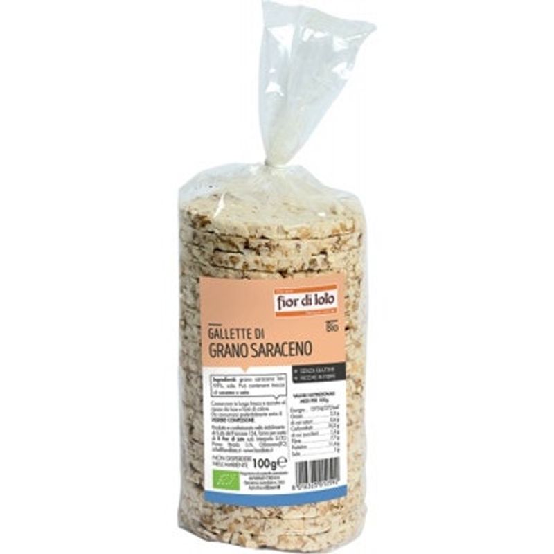 Fiori Di Loto Gallette Di Grano Saraceno Bio 100g-1