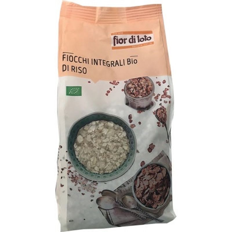 Fiori Di Loto Fiocchi Di Riso Integrali 500g-1