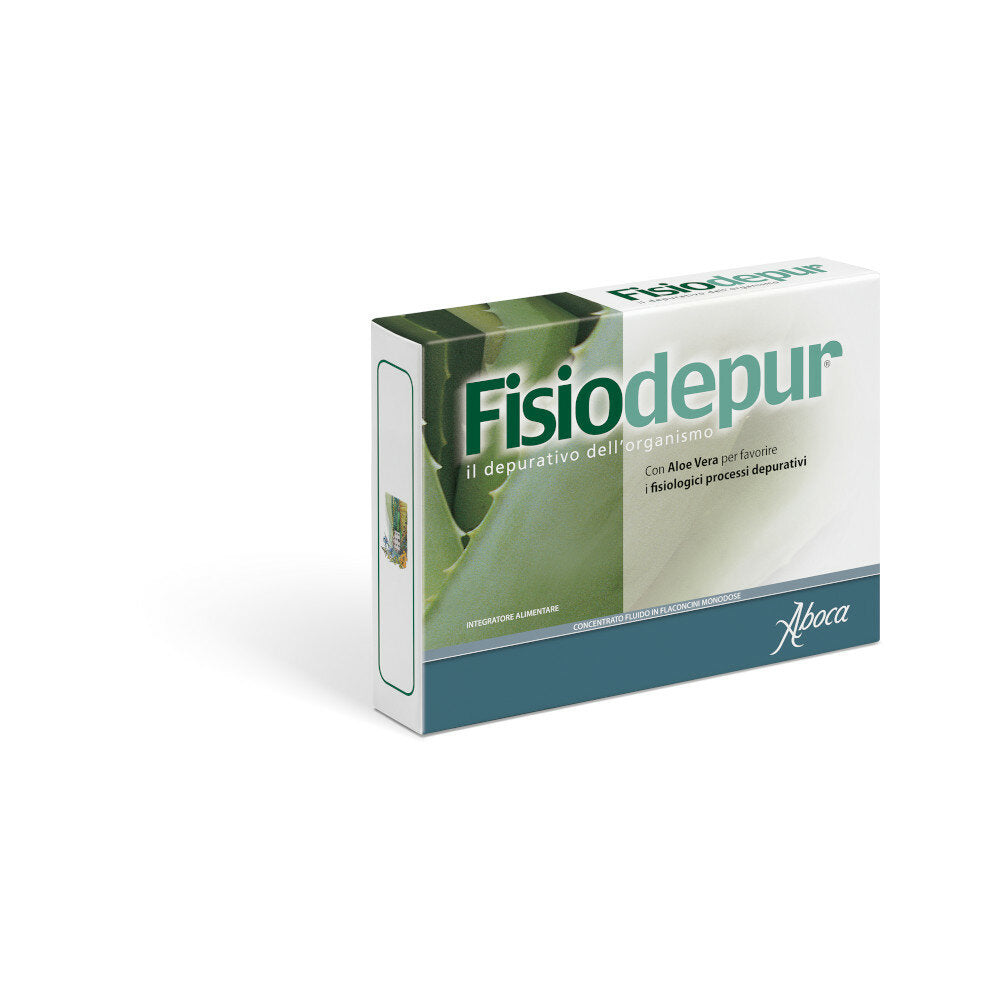 Aboca Fisiodepur integratore alimentare depurativo 10 flaconcini-2
