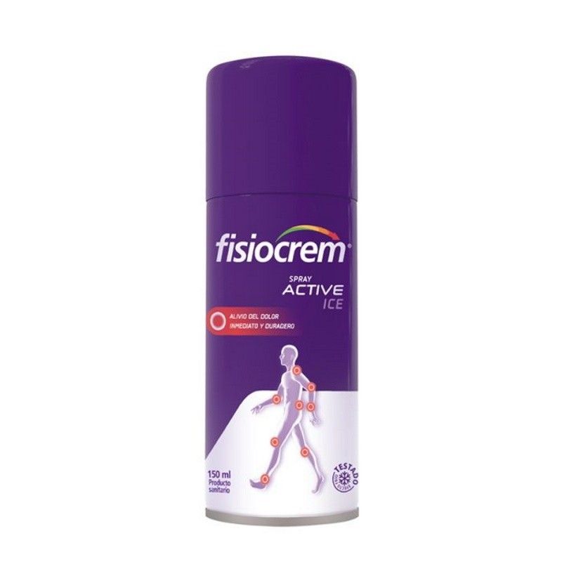 Fisiocrem Spray Active Ice Sollievo Immediato Duraturo su dolori articolari e muscolari 150ml -1