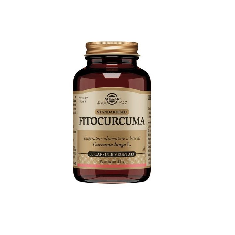 Solgar Fitocurcuma integratore alimentare 60 capsule-1
