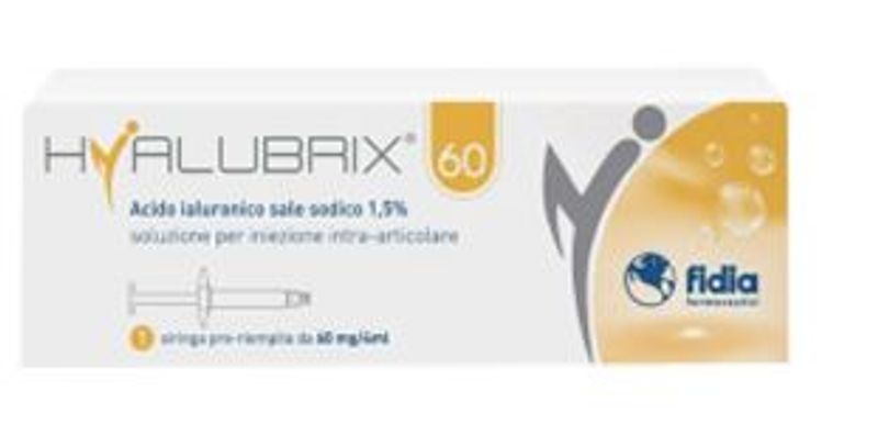 Fidia Hyalubrix 60 Acido Ialuronico 1,5% 4ml-1
