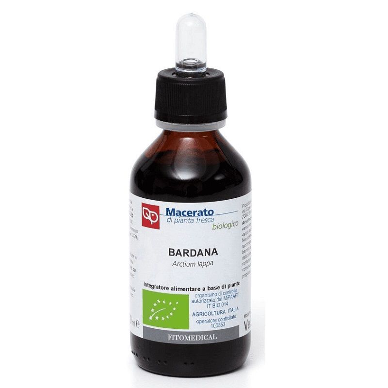 Fitomedical Bardana Bio macerato di pianta fresca 100ml-1