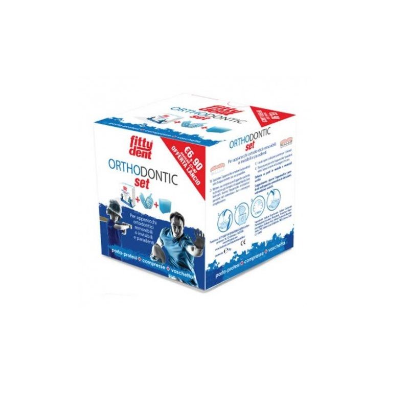 FittyDent Orthodontic Set box e vaschetta +compresse-1
