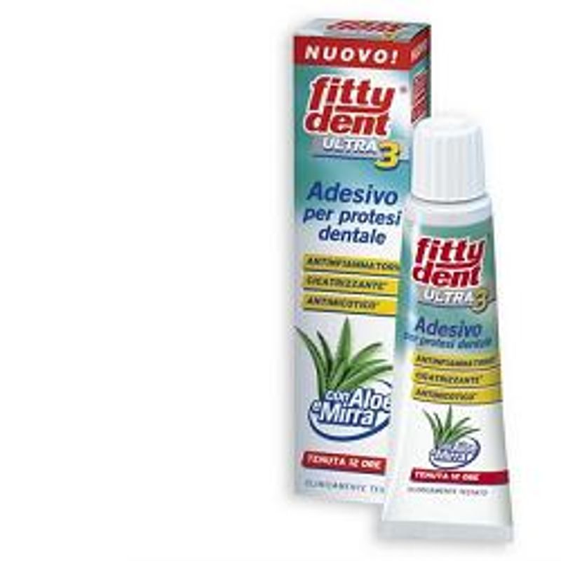 Fittydent Ultra 3 Sensitive Adesivo 40g-1