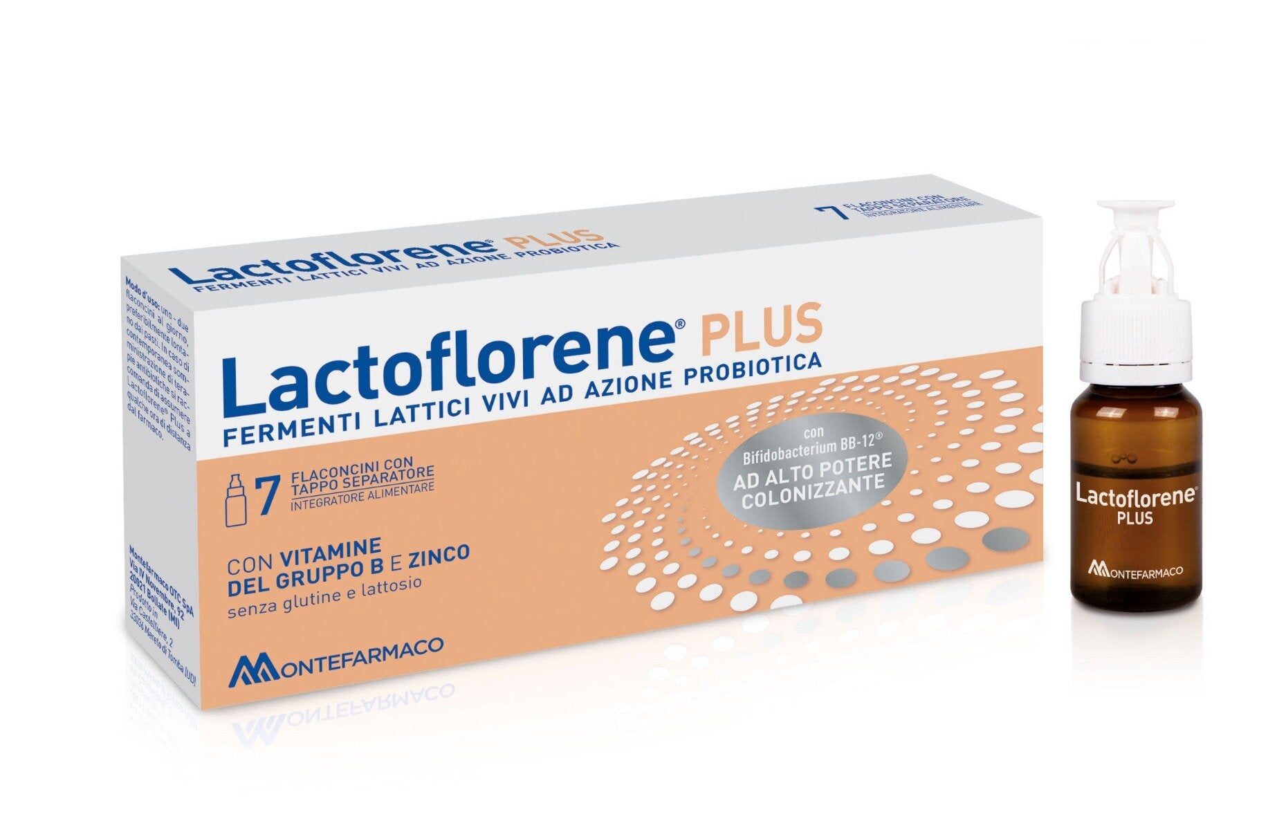 Lactoflorene Plus integratore di fermenti lattici vivi 7 flaconcini-2