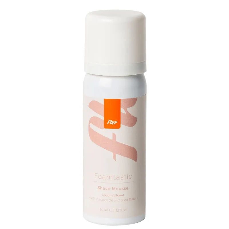 Fler Foamtastic Mousse Depilazione olio di cocco e burro di karité 50ml-1