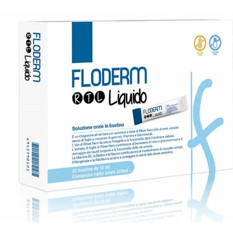 Floderm RTL Liquido 20 Buste Da 10ml-1