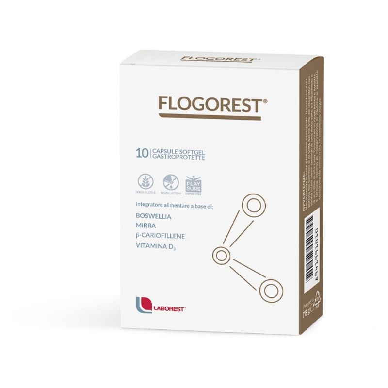 Flogorest integratore alimentare utile come antinfiammatorio naturale 10 capsule-1